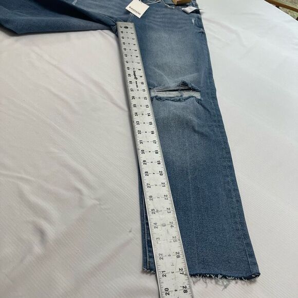 NWT Kensie Vintage Luxe The Slim Distressed Denim Jeans Size 8/29 New - Picture 6 of 11